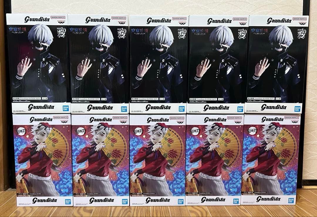Grandista フィギュア　鬼滅の刃　童磨　東京喰種　金木研　10個　セット