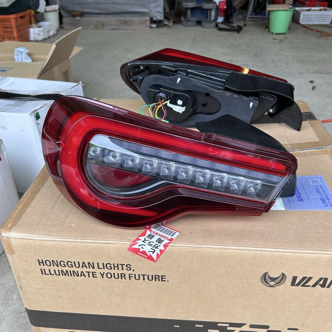 VLAND 86 BRZ シーケンシャルLEDテールランプ 流れるウィンカー