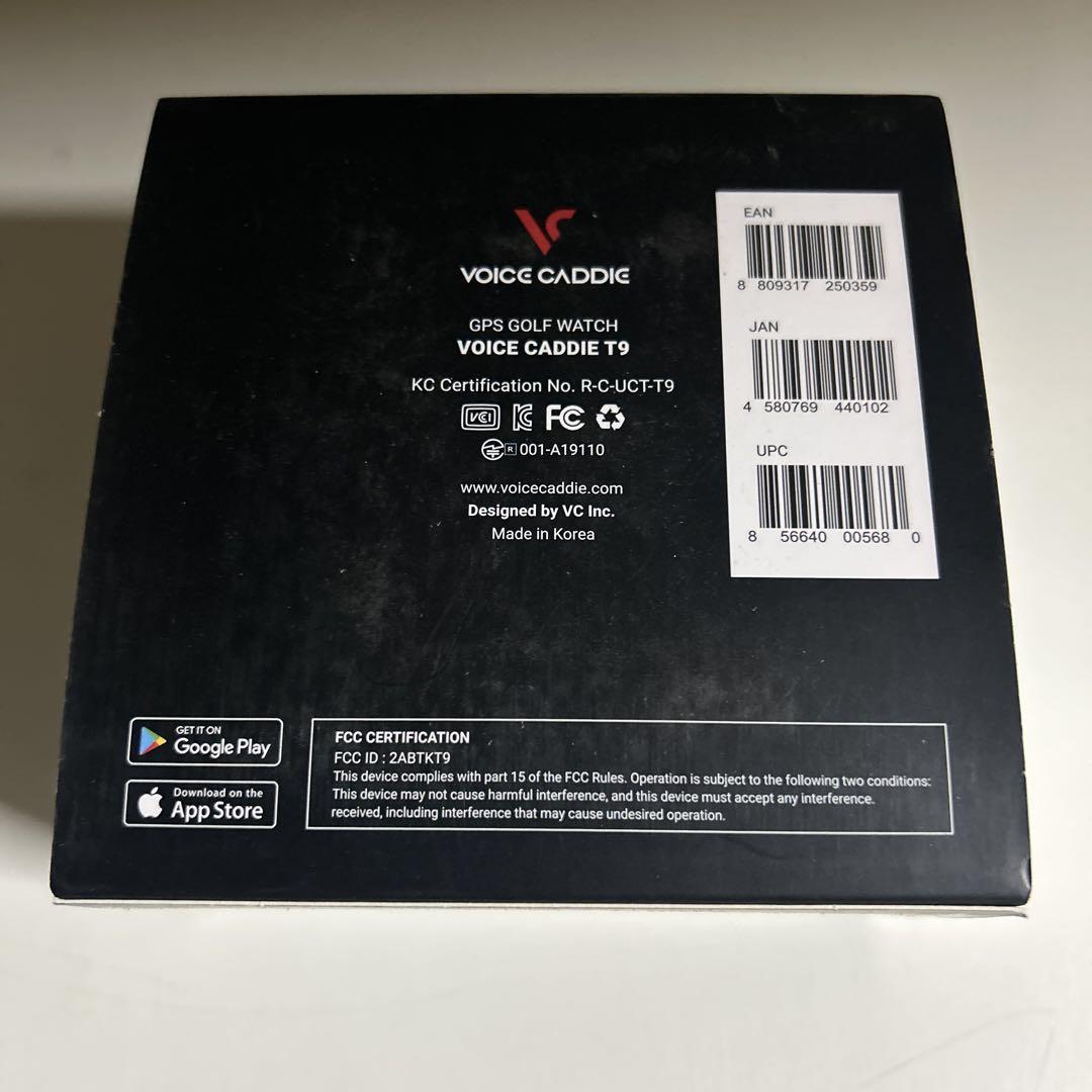 【新品送料無料】ボイスキャディ ゴルフナビ 時計 T9 VOICE CADDIE