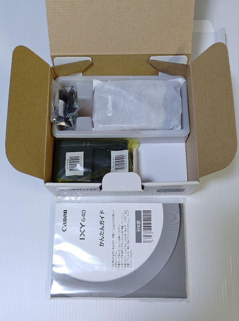 キヤノン　IXY640　コンパクトデジタルカメラ　ブラック