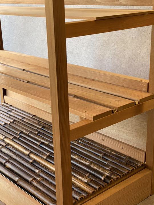 茶道具 組立式置水屋 水屋道具 収納家具 置水屋 水屋