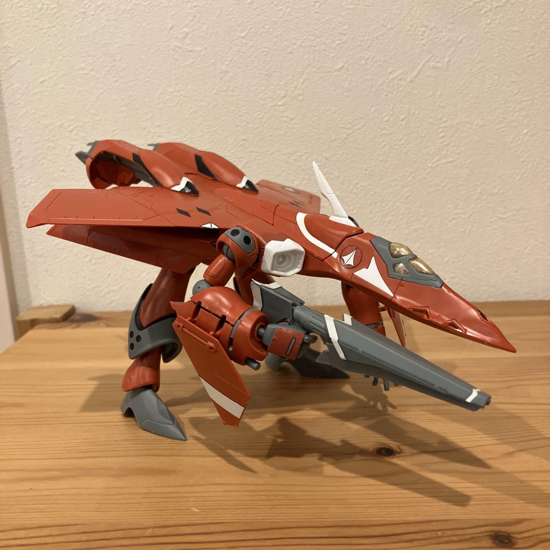 マクロス7 HGバンダイVF-22SシュトゥルムフォーゲルⅡミリア機完成品