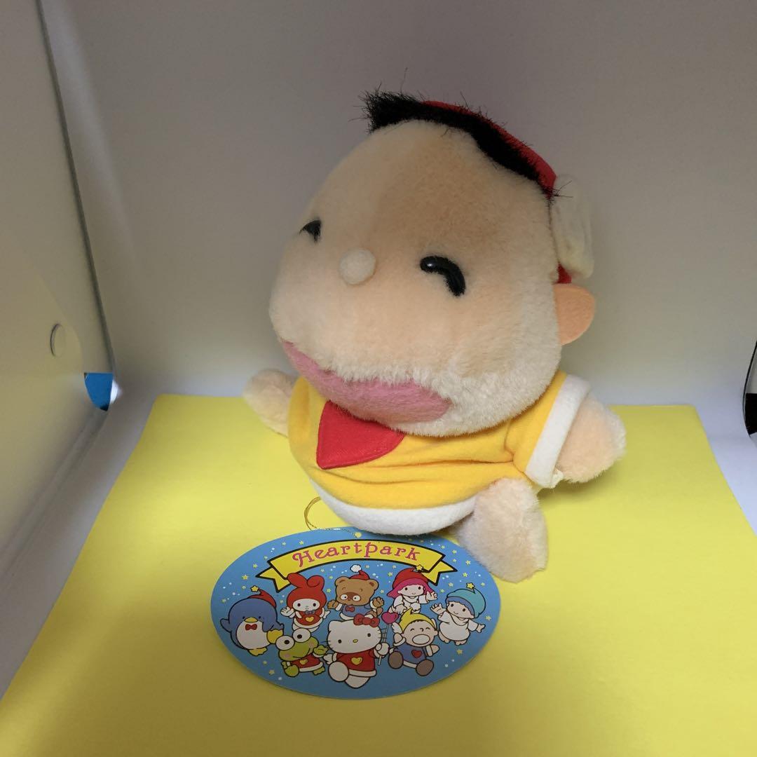 レトロ・レア】SANRIO みんなのたあ坊 Heart Park ぬいぐるみ レトロ・レア】SANRIO みんなのたあ坊 Heart Park ぬいぐるみ
