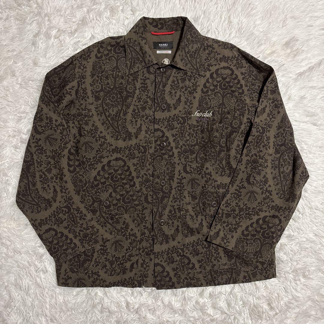 HANEI×fro club クレイジー ペイズリー柄 セットアップ M〜L相当