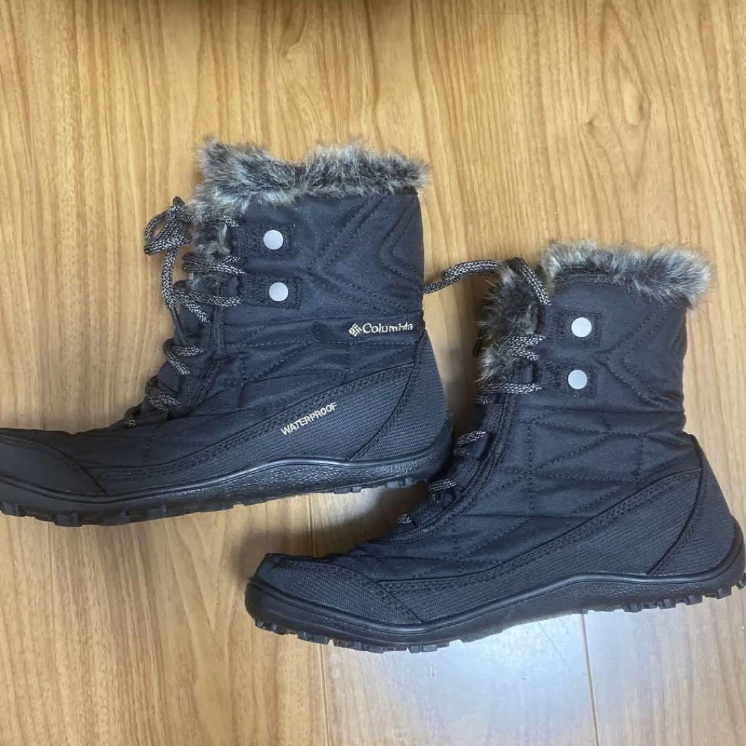 【美品】Columbia スノーブーツ レディース24㎝
