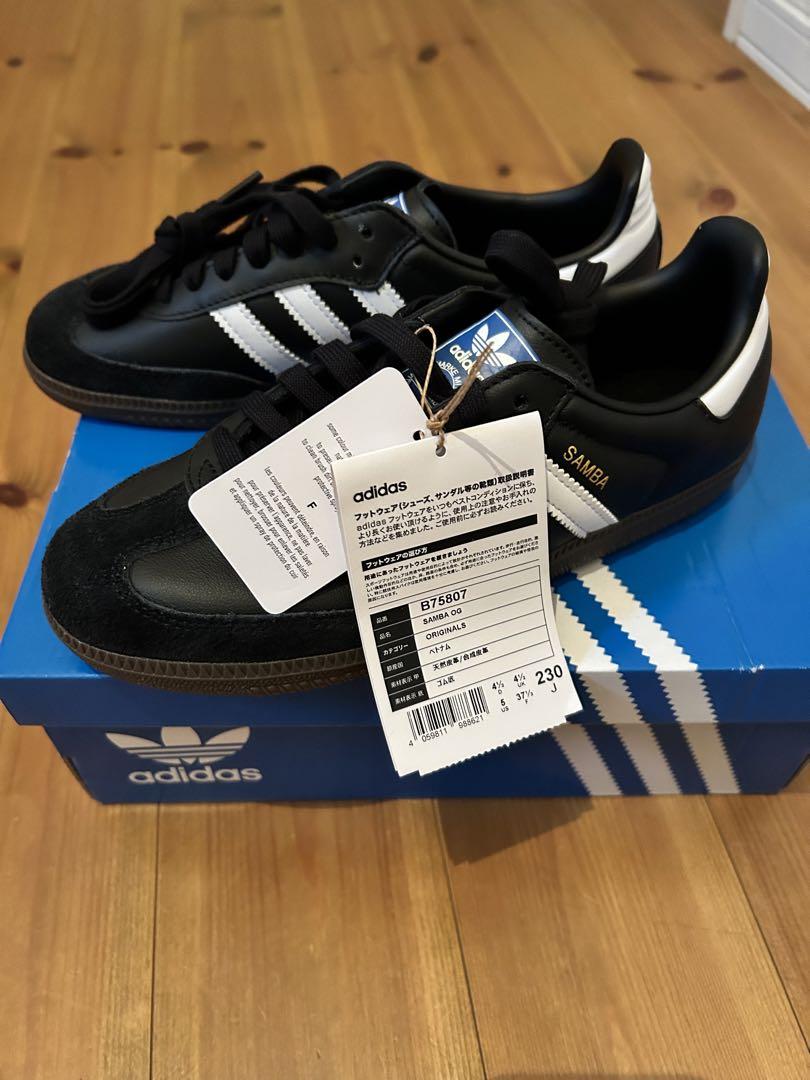 adidas Samba OG スニーカー B75807 230