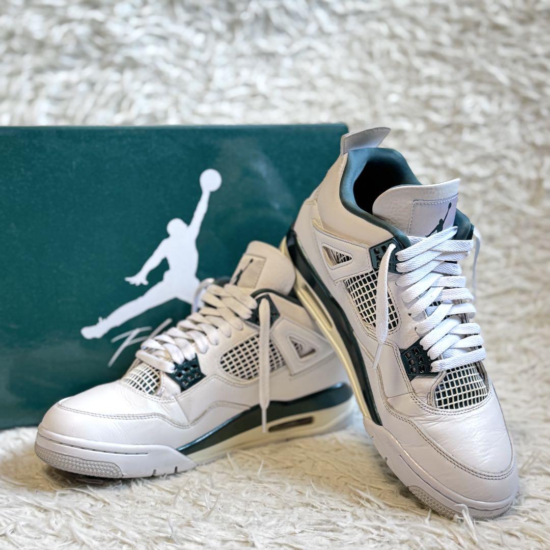 靴 Nike Air Jordan 4 Oxidized Green 27.5cm