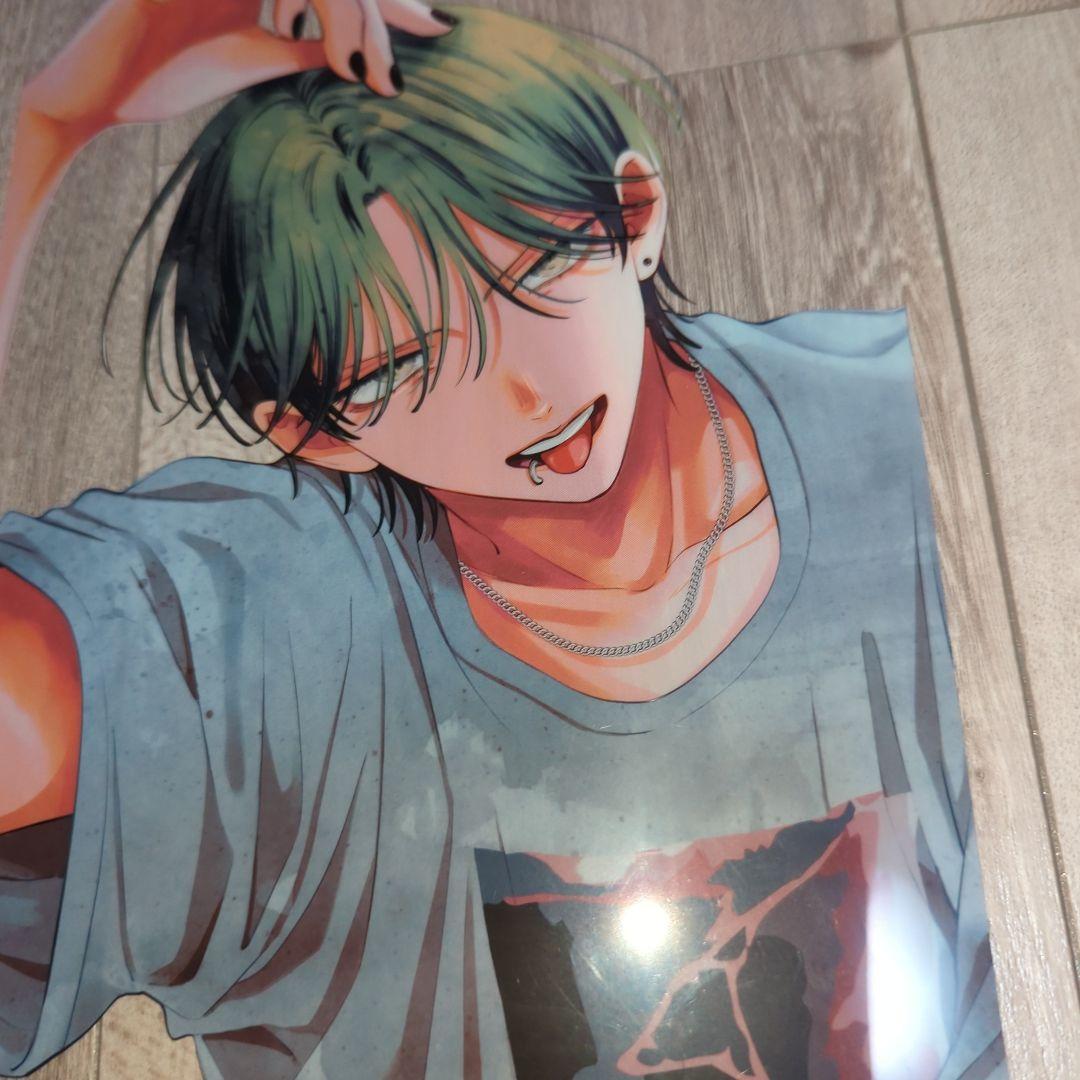 春モン 花とゆめ 2024年12号 付録 春の嵐とモンスター クリアポスター