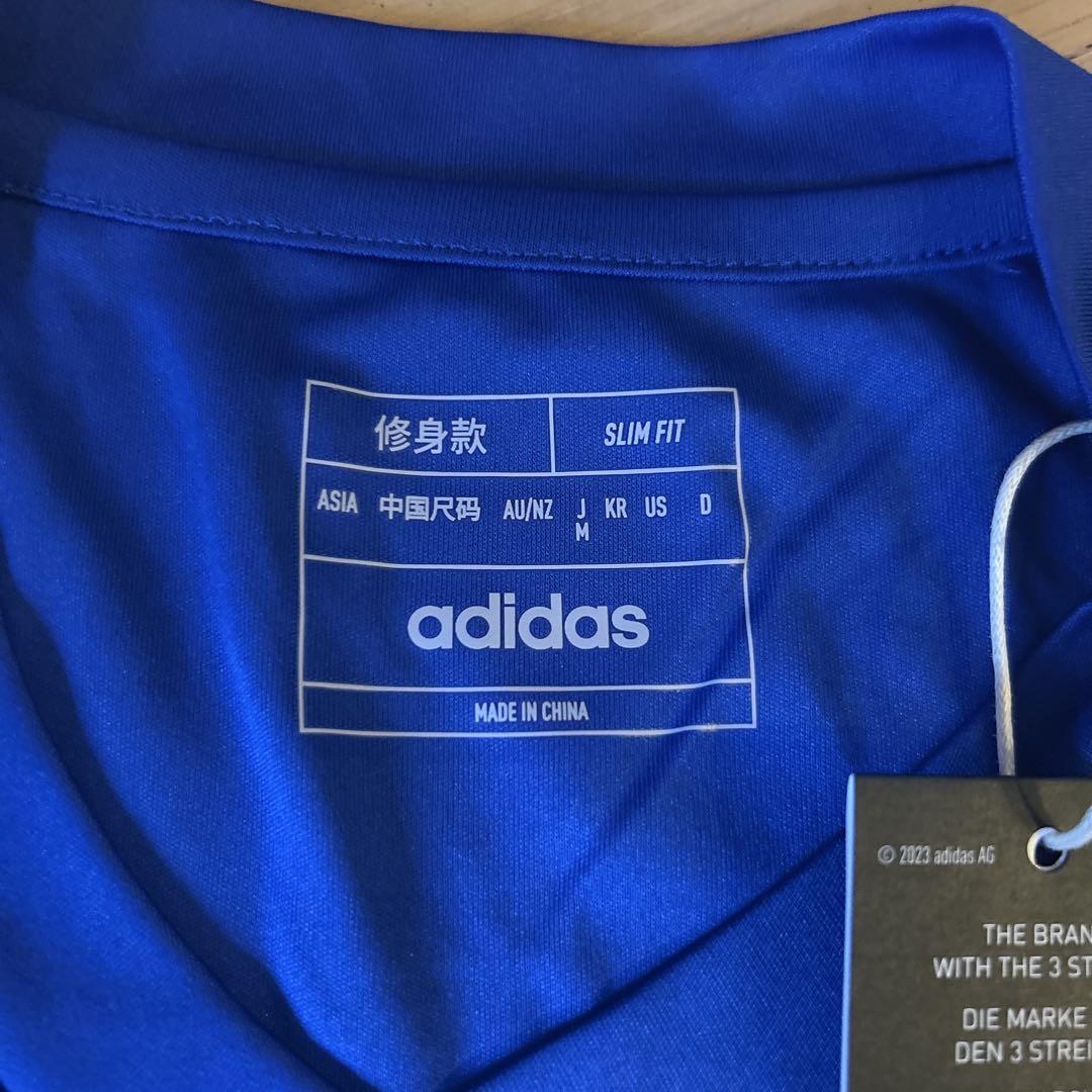adidas スリムフィット Mサイズ 横浜マリノス　長袖トレーニングシャツ