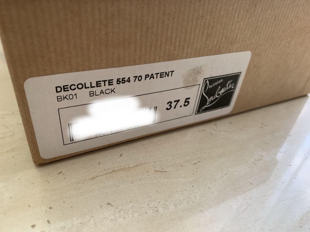クリスチャンルブタン パンプスsize 37.5