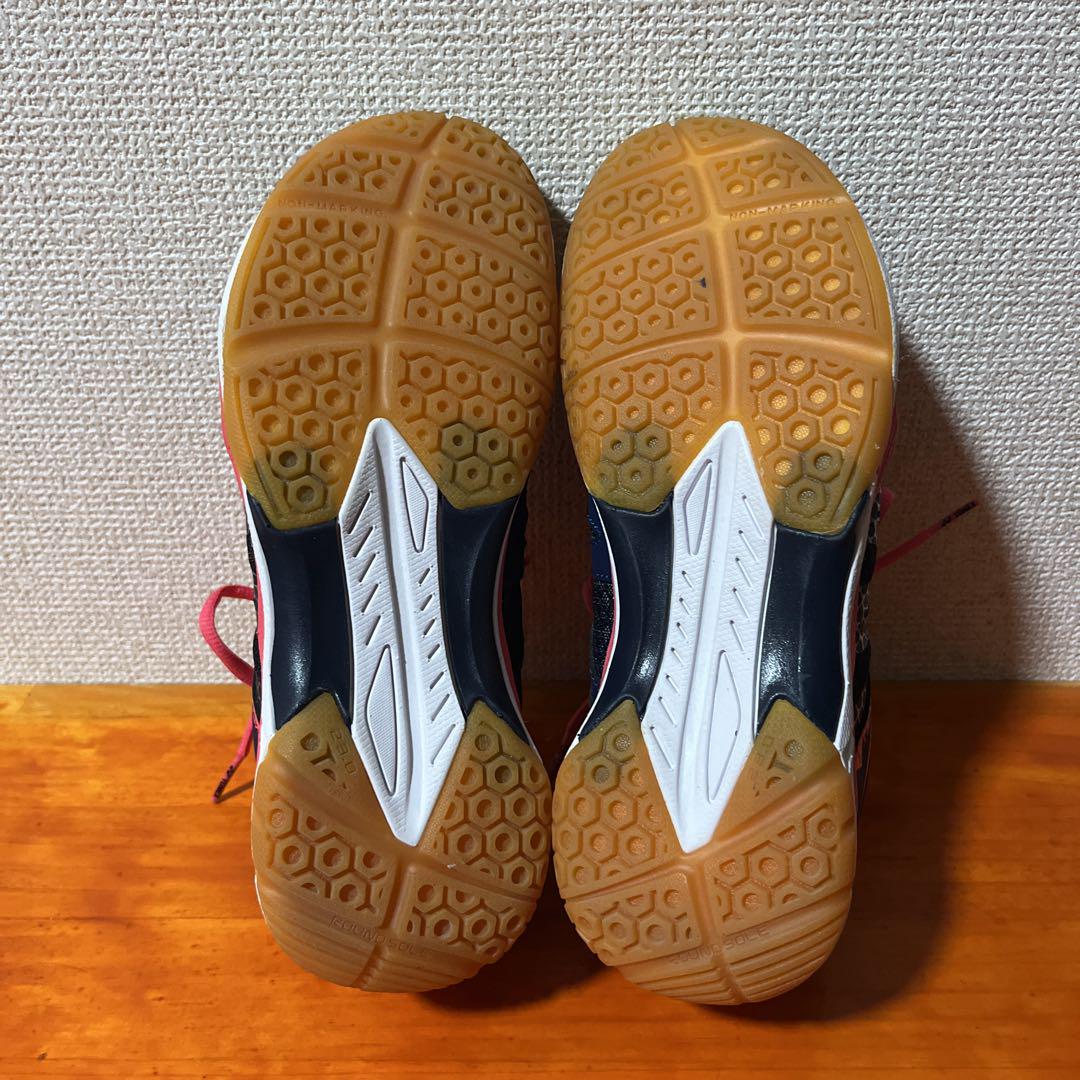 ❀試着のみ バドミントンシューズ ピンク 23cm