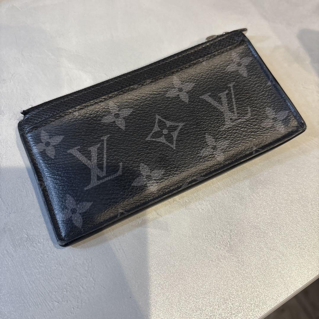 LOUIS VUITTON ブラック コインケース - メルカリ