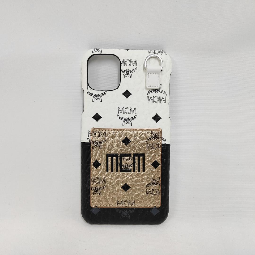 ○★新品 未使用 MCM ヴィセトス スプライシング iPhone用ケース ○☆新品 未使用 MCM ヴィセトス スプライシング iPhone用ケース