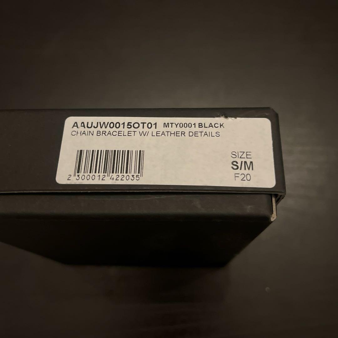 1017 ALYX 9SM チェーンブレスレット S/Mサイズ