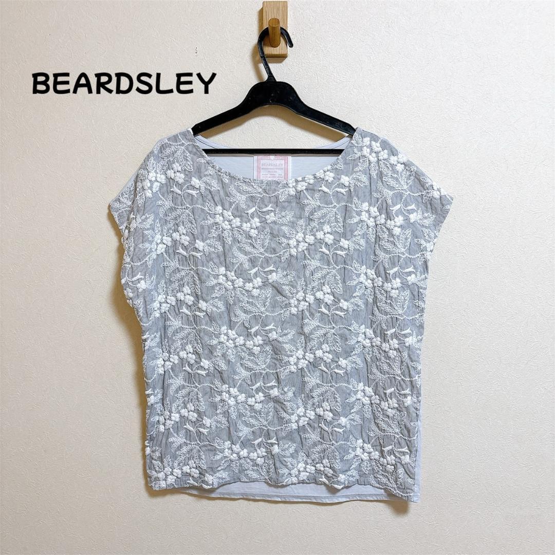BEARDSLEY 刺繍フレンチカットソー フロント刺繍フレンチカットソー （カットソー）｜BEARDSLEY