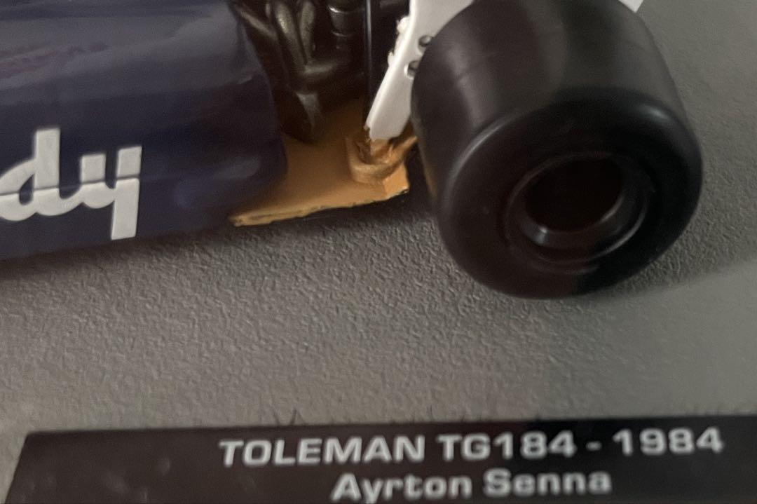 再値下げ！Toleman TG184 1984 Ayrton Senna