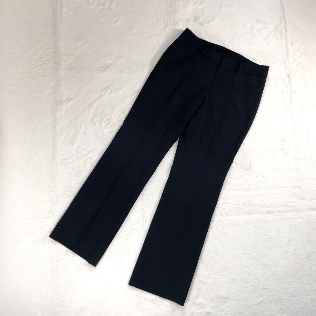 美品 ♦︎アオキ♦︎ レミュース パンツスーツ セットアップ 毛 Lサイズ 黒