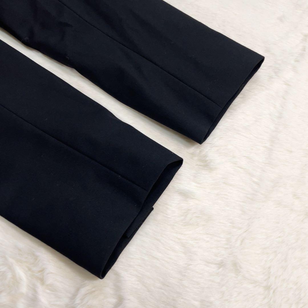 美品 ♦︎アオキ♦︎ レミュース パンツスーツ セットアップ 毛 Lサイズ 黒