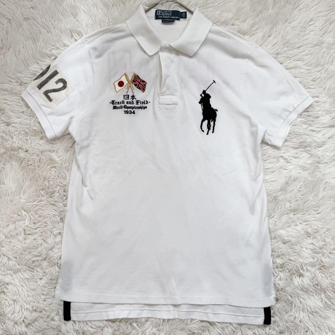 タグ付き 現行 ポロラルフローレン XL ポロシャツ ビッグポニー刺繍 ワッペン Amazon | (ポロラルフローレン)POLO Ralph Lauren BOYS ビッグ