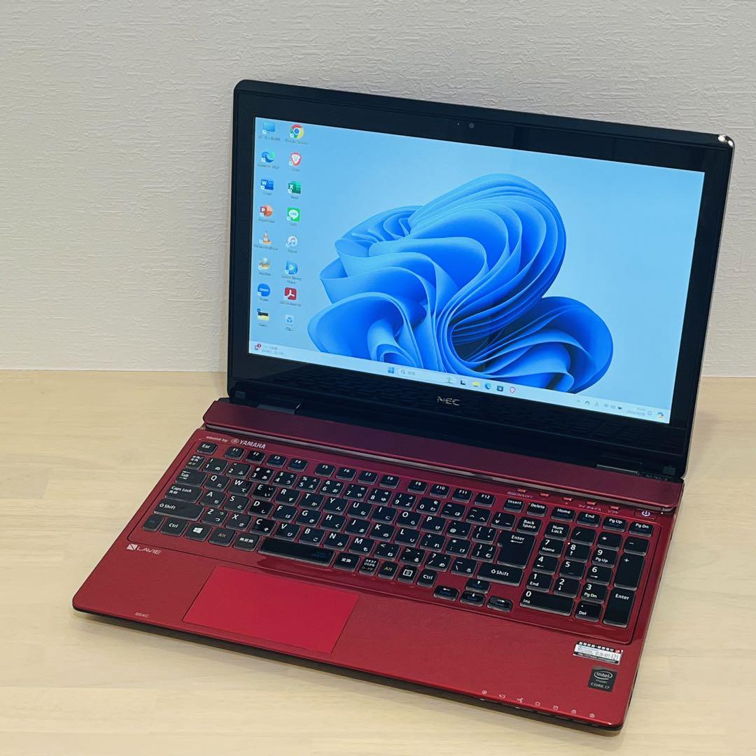 Corei7 NEC ノートパソコン Windows11 SSD オフィス付き Corei7 16GB ノートパソコン Windows11 SSD オフィス付き