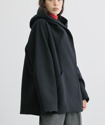 ネット完売品8,990円/未使用★アメリカンホリック軽量フード付きコクーンコート