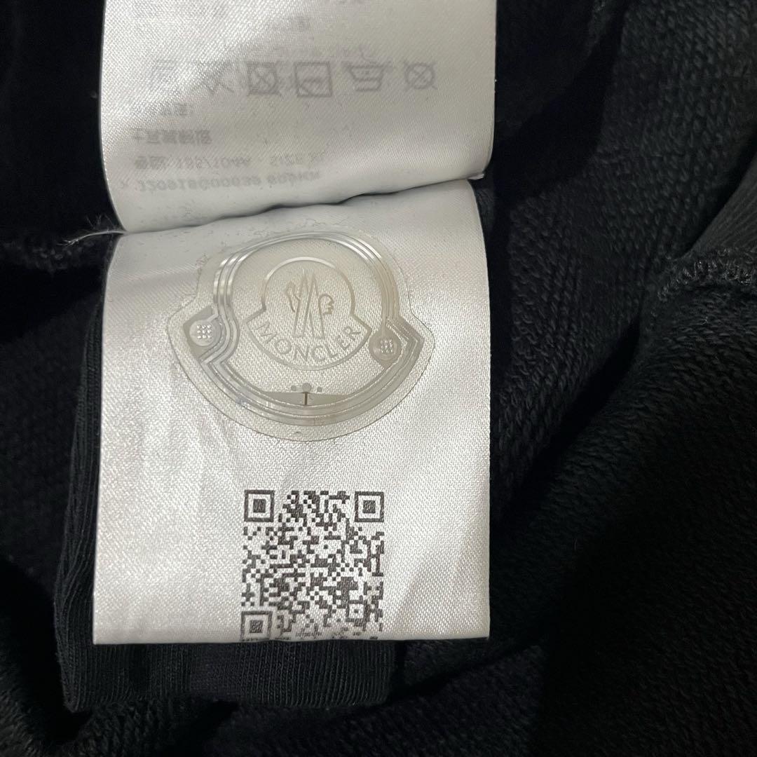 【美品/2024AW/完売】モンクレール　センターロゴワッペン　スウェット　XL