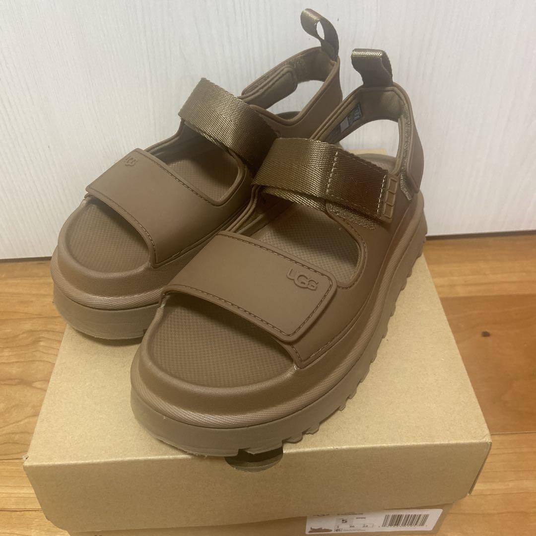 UGG アグ ゴールデングロウ サイズ5 ブラウン - メルカリ