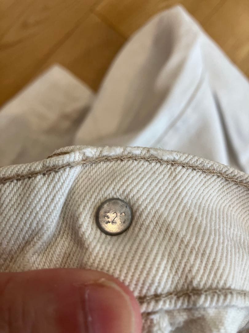 Levi's 517 ホワイトデニム　made in USA