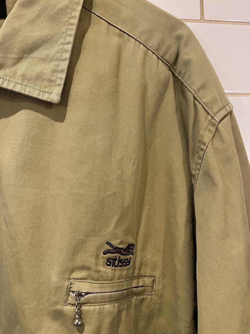 old stussy 黒タグ　ブルゾン