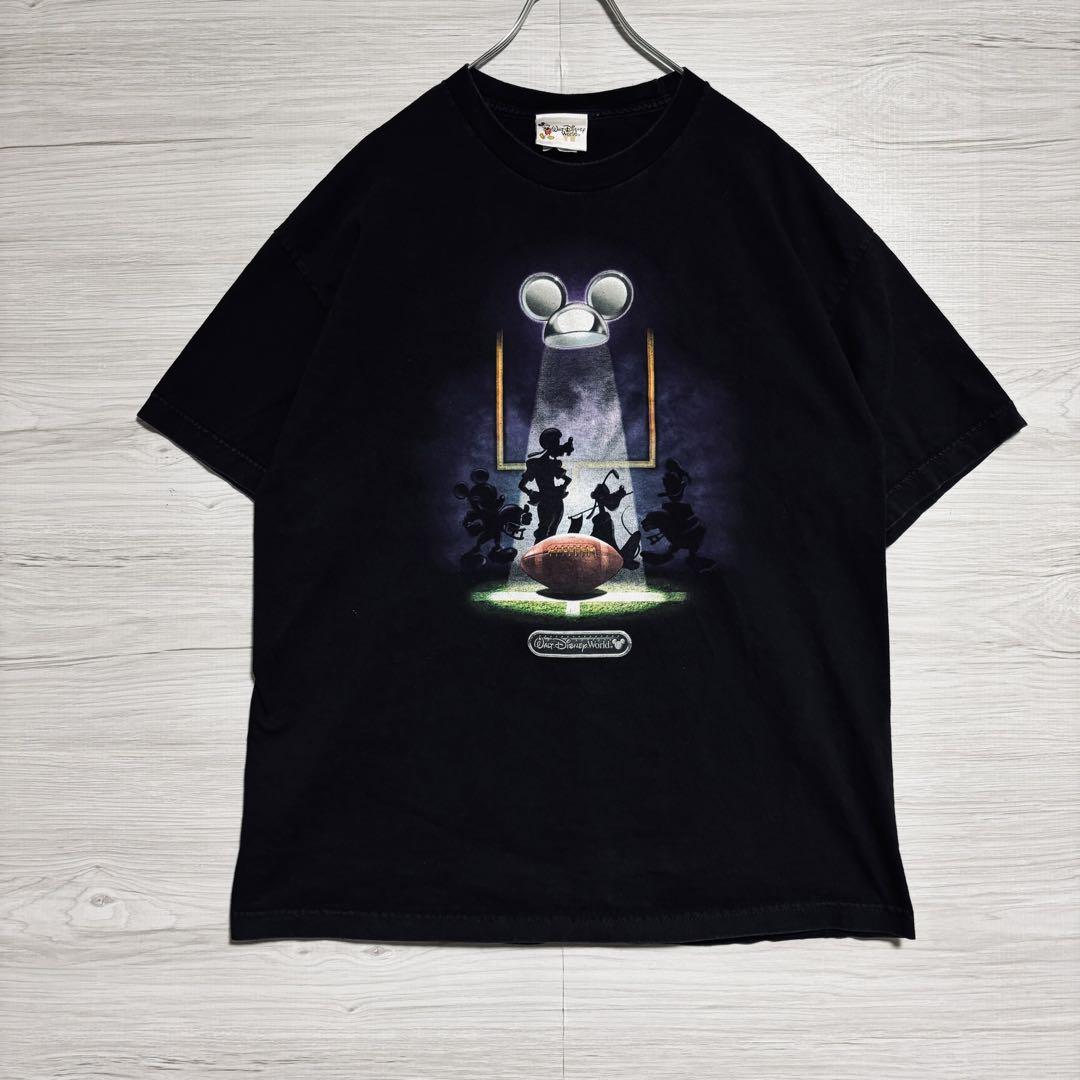 希少デザイン】Disney ディズニー Tシャツ XLサイズ 海外輸入 レア