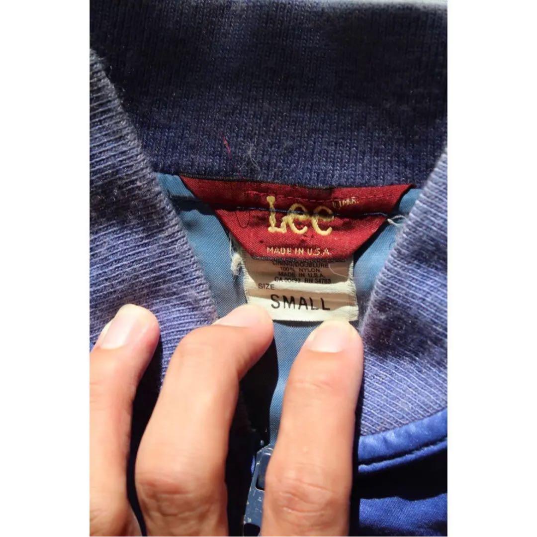 【VINTAGE】 60s LEE NYLON STADIUM JUMPER