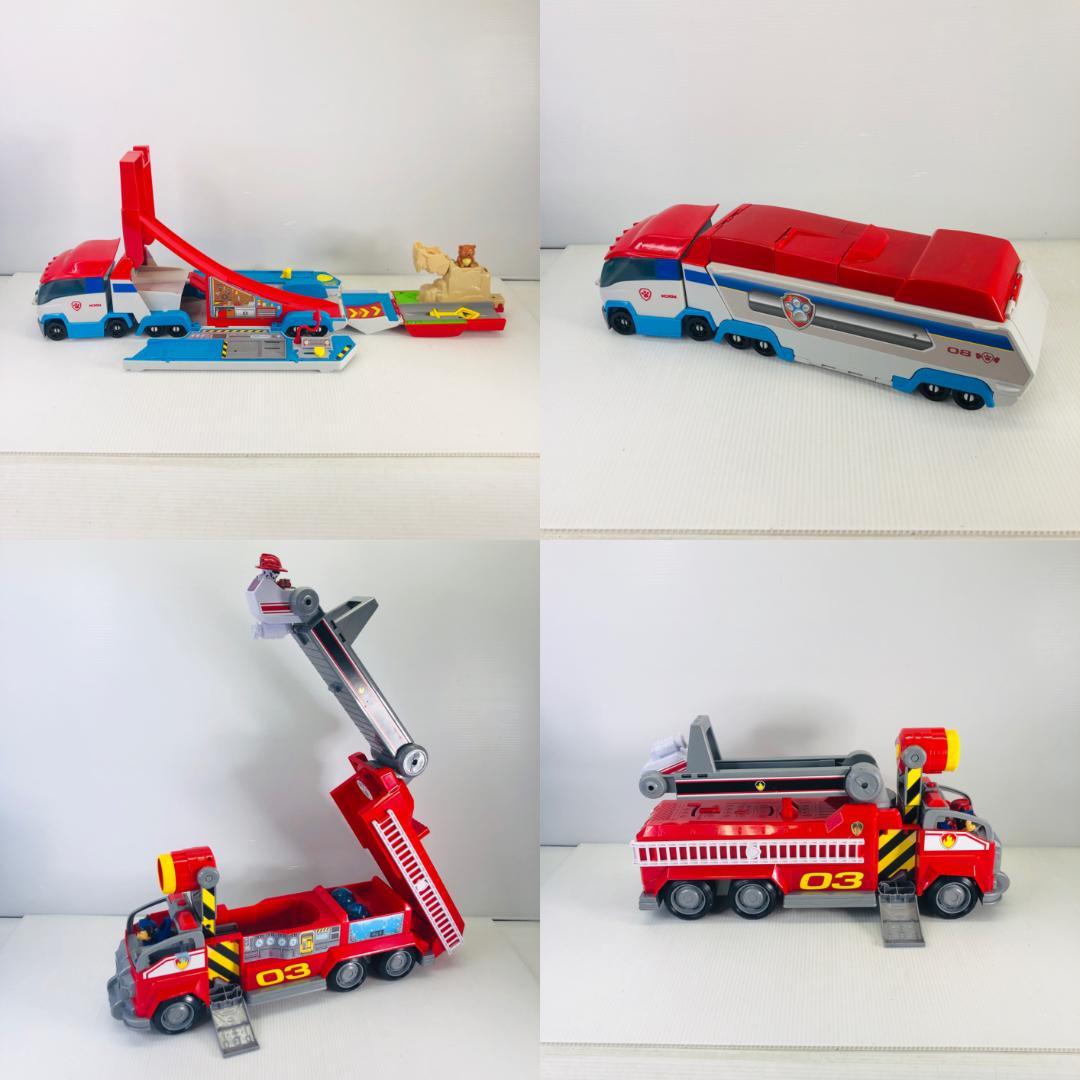 パウパトロール　変形DX　ミッションクルーザー　ビークル　マーシャル　ファイヤー Paw Patrol 】 パウパトロール ザ・ムービー DX変形ビークル