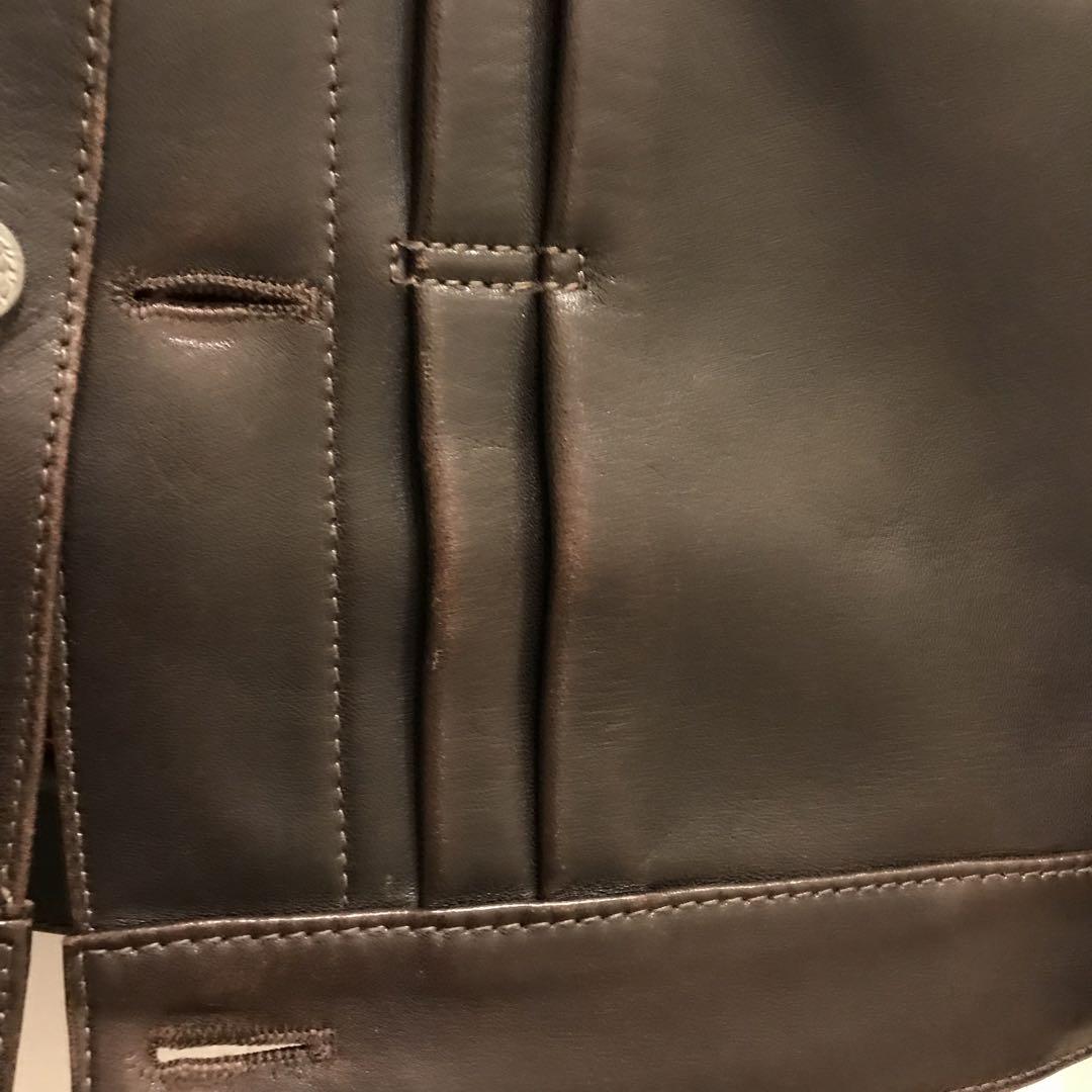 LUA×Y'2 LEATHERS ルア別注エコホースGジャン1st Type
