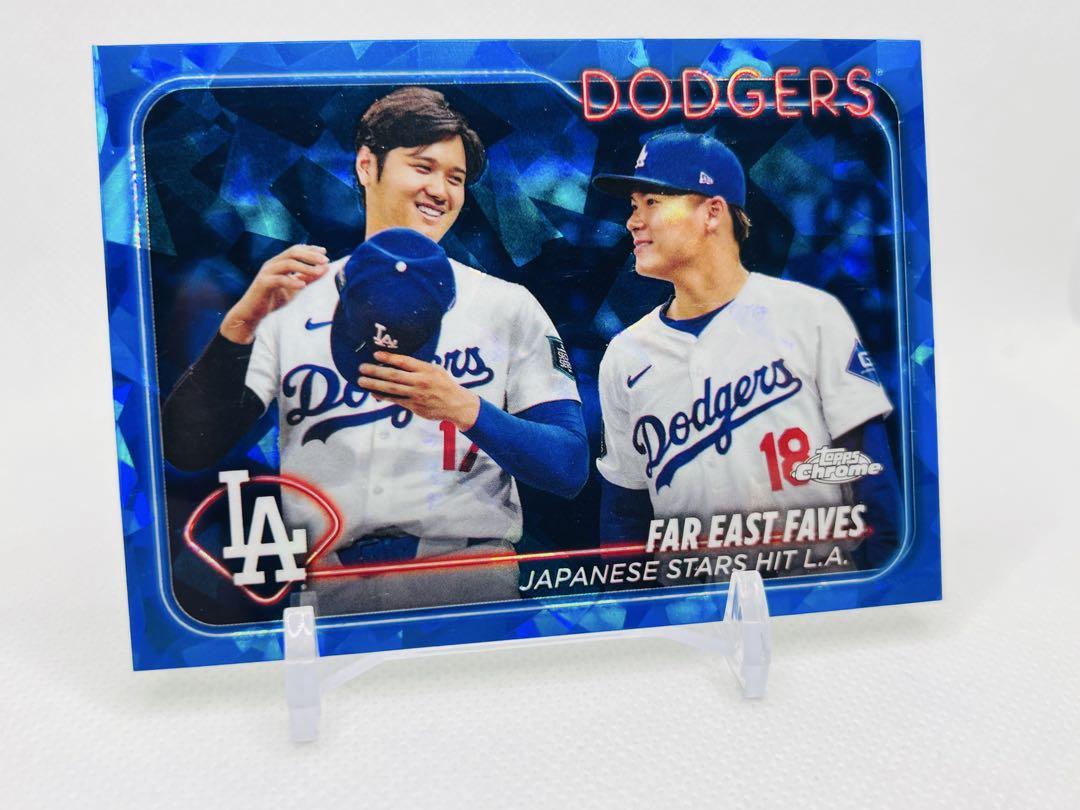 2024 Topps キラ Sapphire 大谷翔平 山本由伸 Chrome