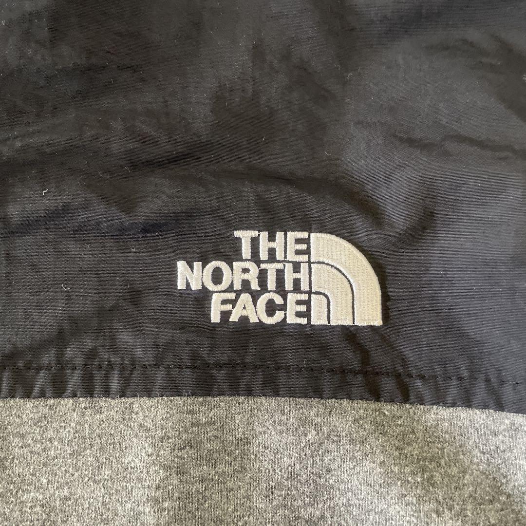 THE NORTH FACE フルジップパーカー 古着 グレー Mサイズ