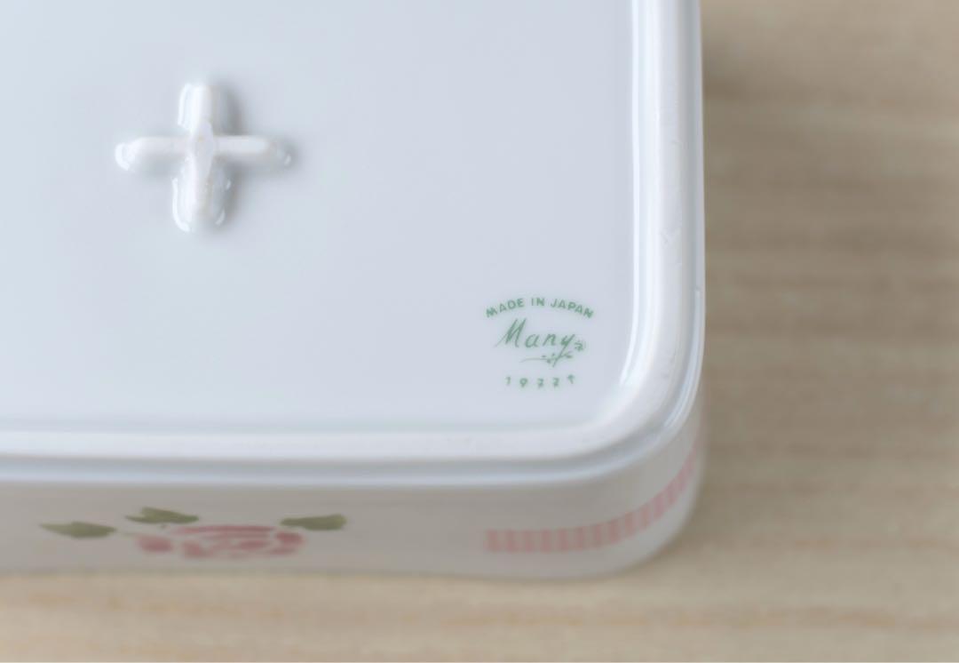 マニーローズ　ウェットシートボックス　収納　小物入れ　チェック　新品