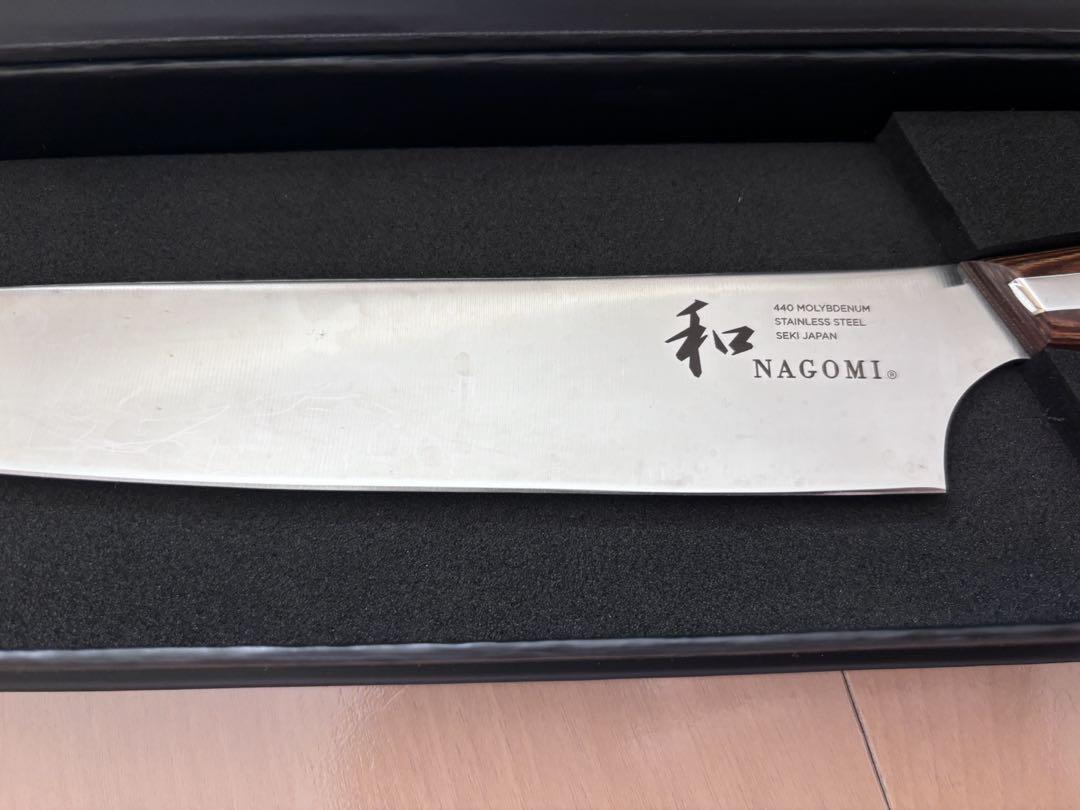 和 NAGOMI スライサー刃渡り217mm 包丁 三星刃物