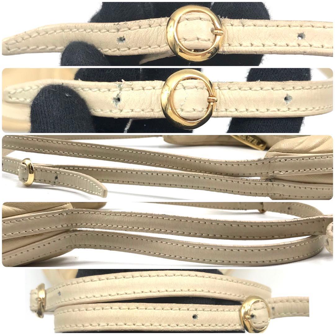 直営店に限定 LOEWE ロエベ ナッパ レザー アナグラム ショルダー