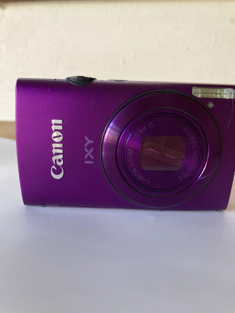 美品】キャノン Canon Ixy600F コンパクトデジタルカメラパープル