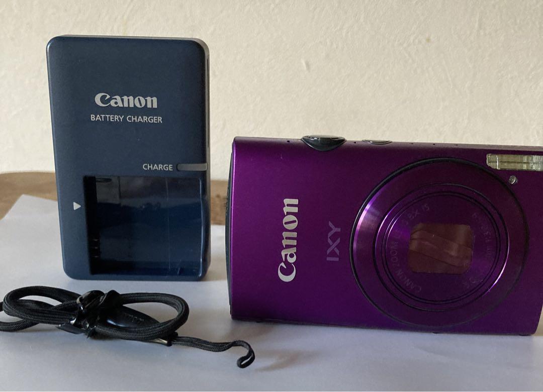 美品】キャノン Canon Ixy600F コンパクトデジタルカメラパープル