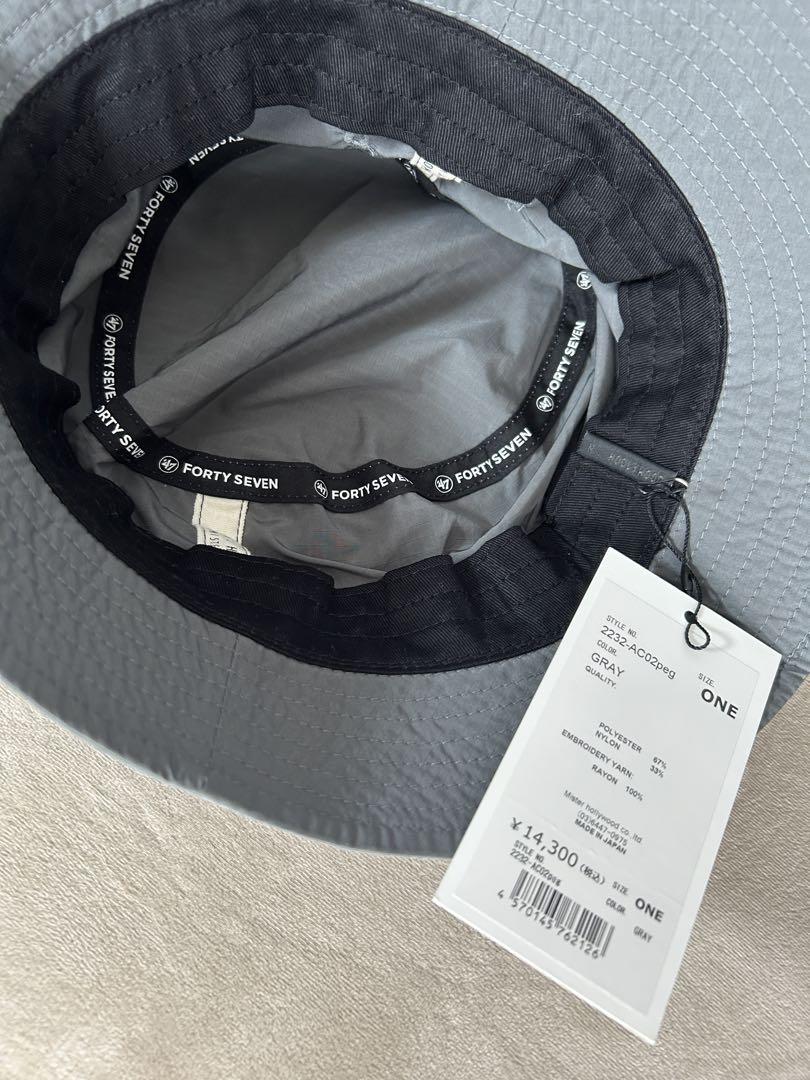 【タグ付き新品未使用品】N.HOOLYWOOD×’47 BUCKET HAT