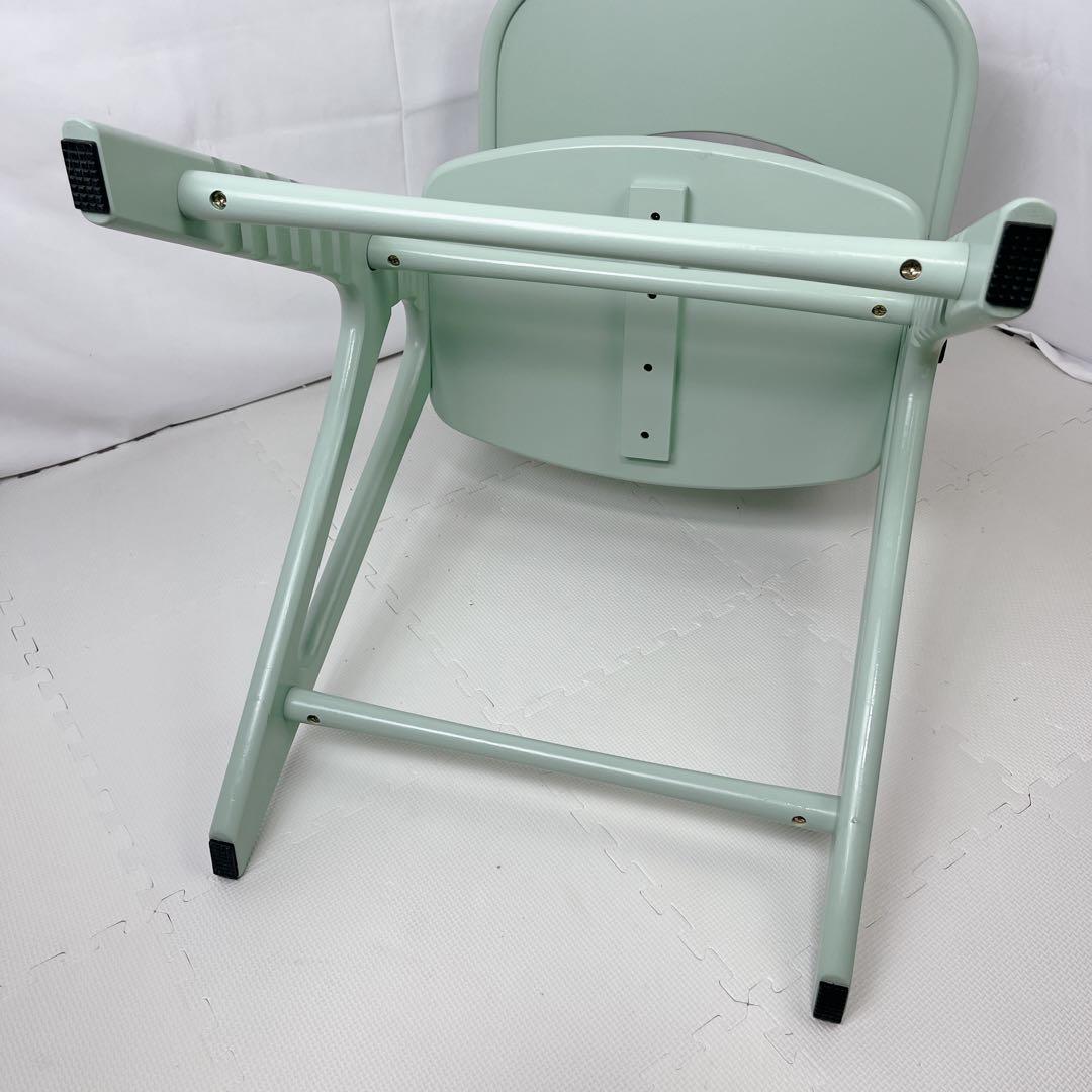 【美品】yamatoya 大和屋 ベビーチェア アッフルチェア ハーブグリーン