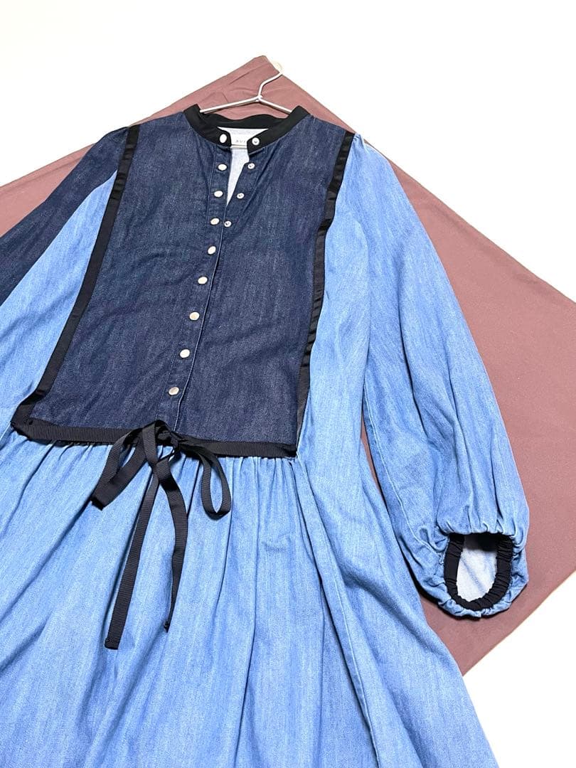 アヴィ デニムマキシワンピース ダンガリー ワンピース アヴィ ロングワンピース アヴィ デニムマキシワンピース ダンガリー ワンピース アヴィ ロングワンピース