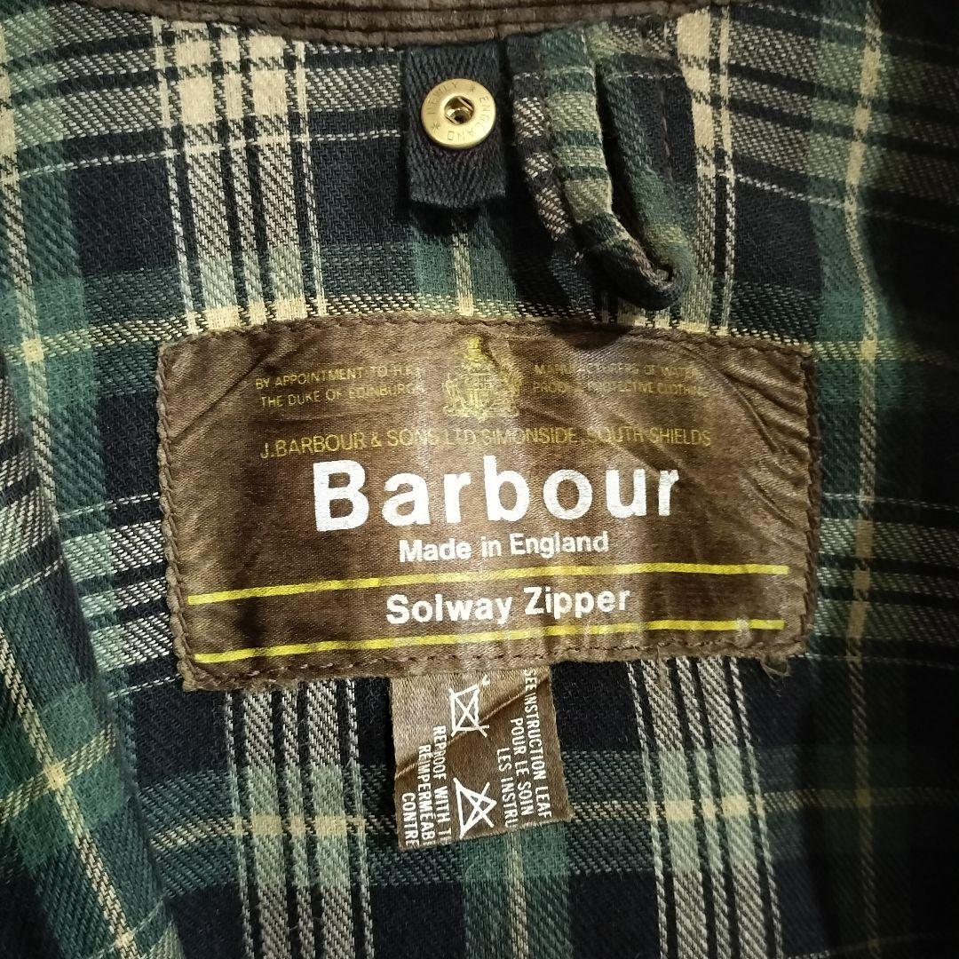 70s BARBOUR SOLWAY ZIPPER 34 バブアー