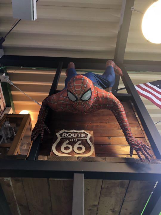 44%割引春新作の インスタ映え 等身大 スパイダーマン 軽量 店舗や