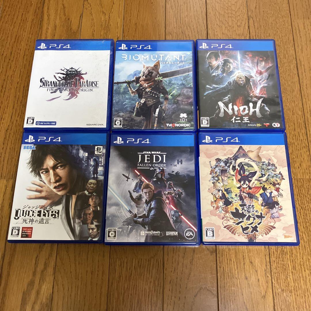 大人気 ps4 ソフト 6本セット！