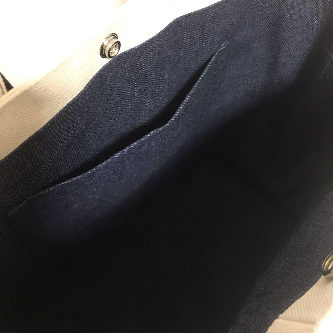 ハンドメイドトートバック❣️ 個性的で、おしゃれな持ち手　　現品限り