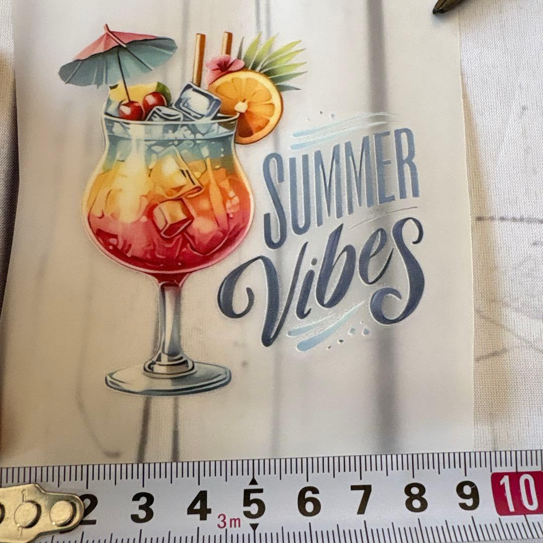 191 サマービバス アイロン転写シート（小）