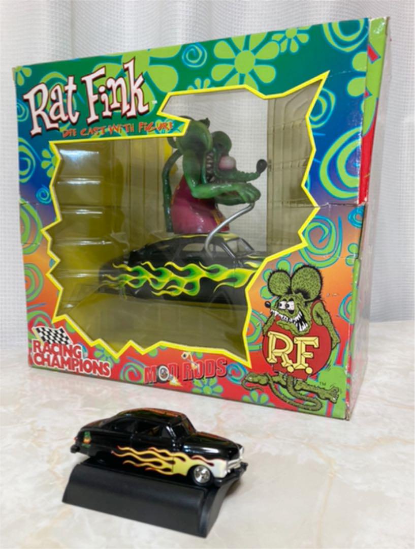 RACING CHAMPIONS Rat Fink MERK 2台セット レア