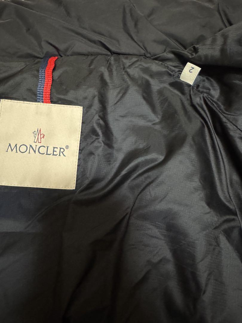 【美品】MONCLER ネイビー ダウンジャケット